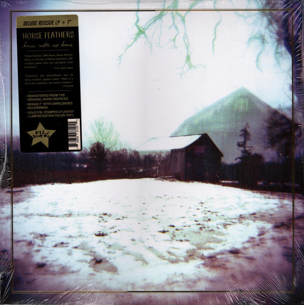 Horse Feathers – House with No Home (Deluxe Reissue/Clear Blue with Streaks Vinyl) 🇺🇸