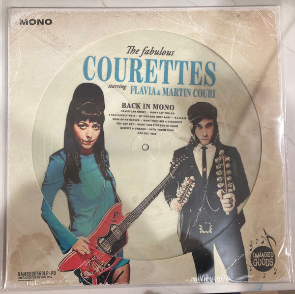 Courettes – Back in MONO (Picture Disc) 🇺🇸