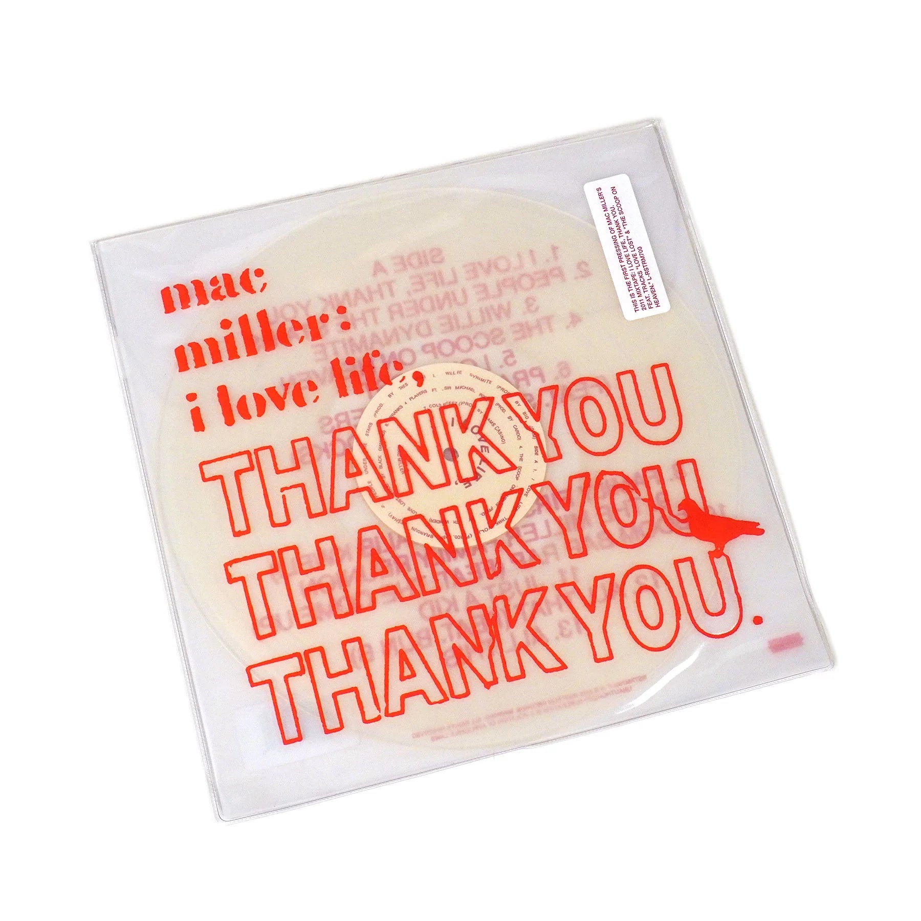 Mac Miller – I Love Life, Thank You [Clear Vinyl Color]