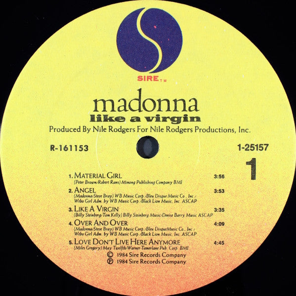 Madonna – Like A Virgin (Usado)
