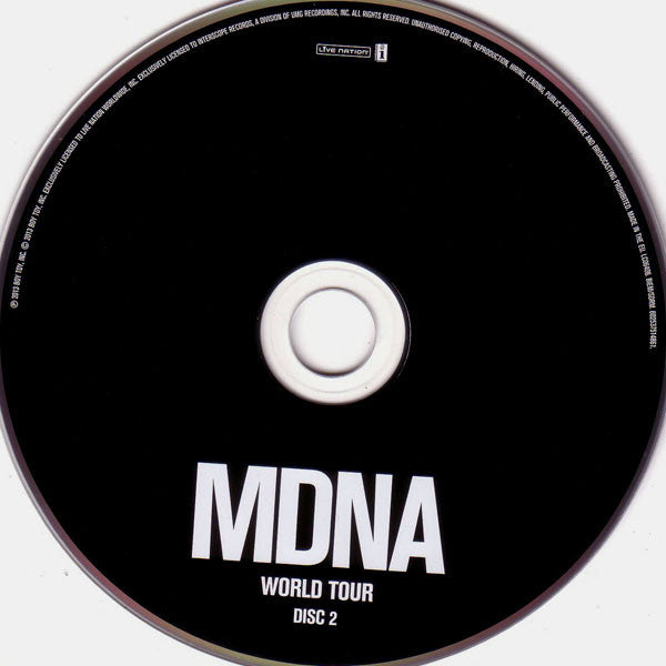 Madonna – MDNA World Tour [CD Usado] 💿