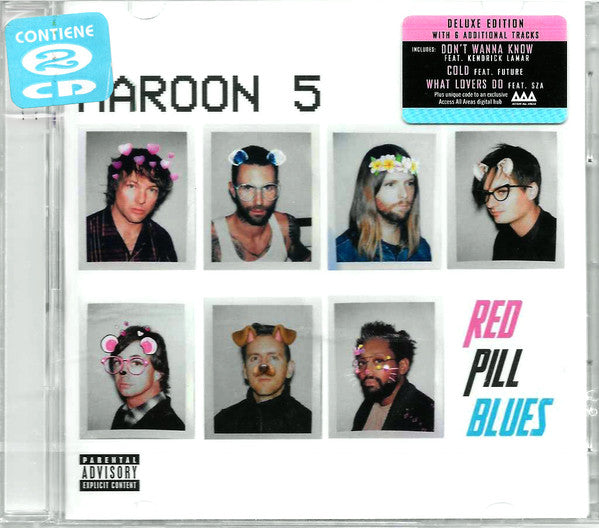 Maroon 5 – Red Pill Blues [CD Nuevo] 💿