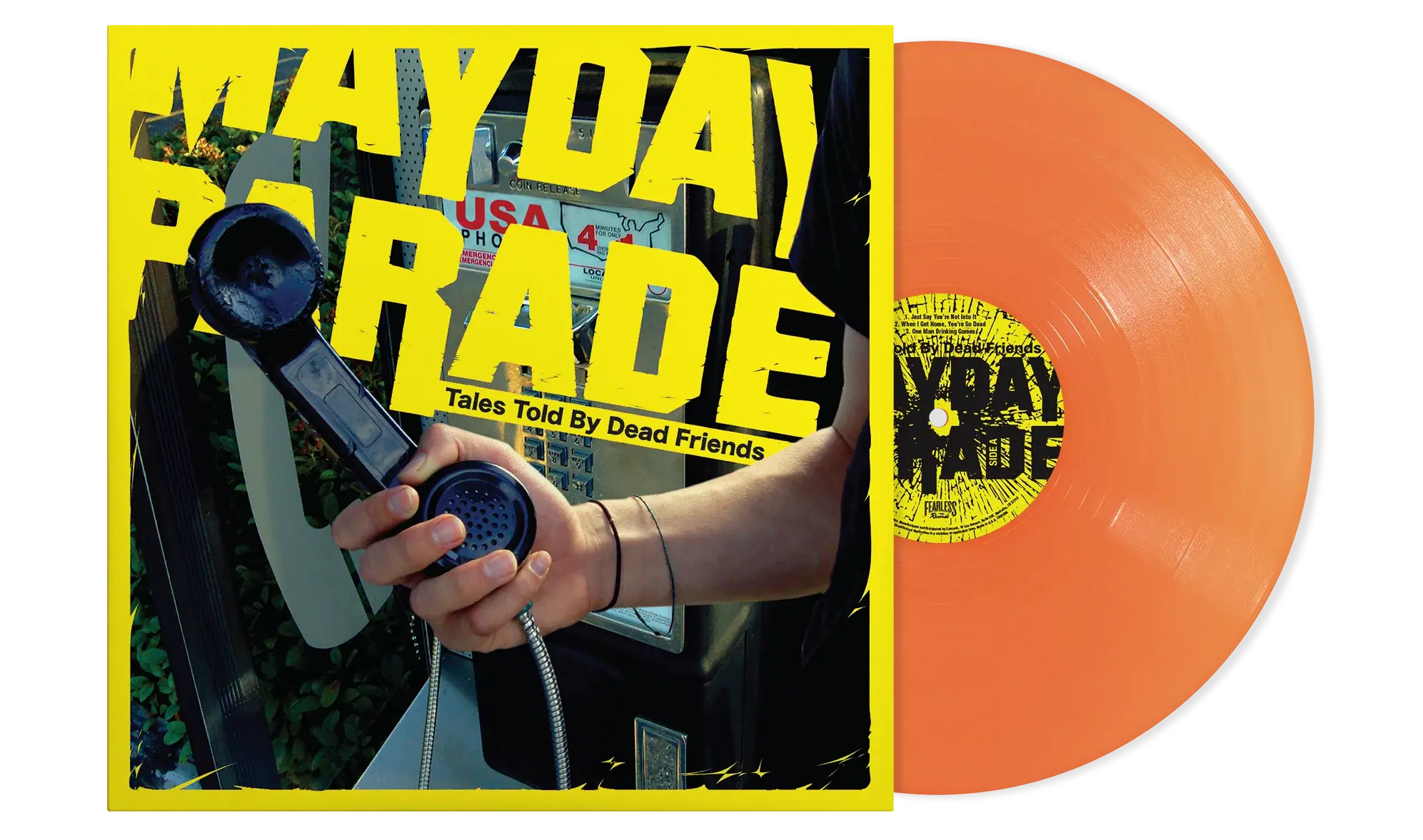 Mayday Parade – Tales Told By Dead Friends [10" EP RSD26 Translucent Orange Vinyl]