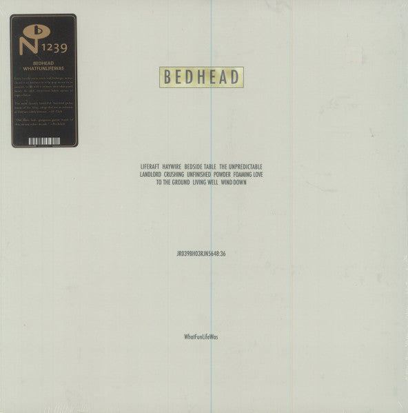 Bedhead – Whatfunlifewas 🇺🇸