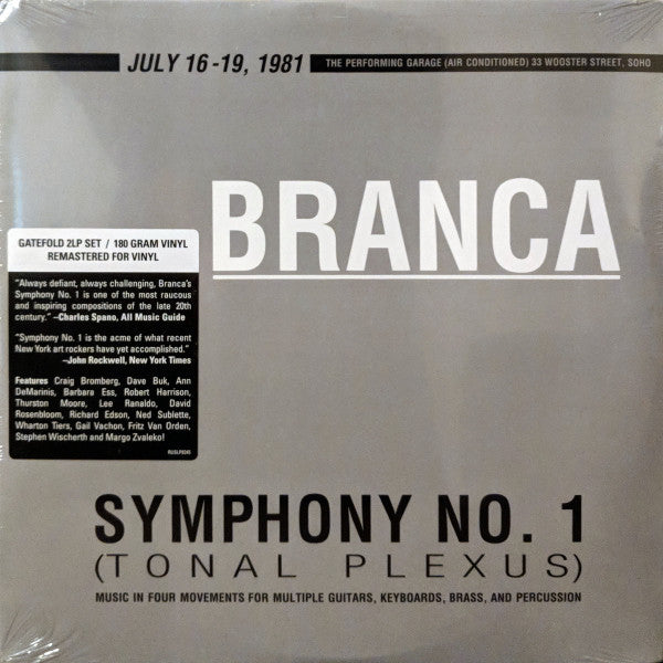 Glenn Branca – Symphony No. 1 (Tonal Plexus) 🇺🇸