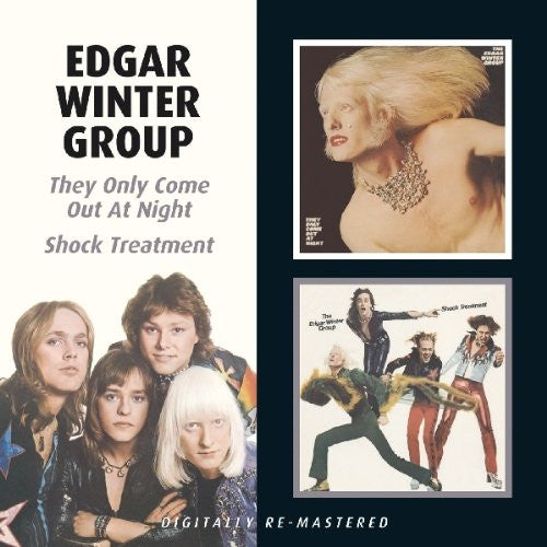 Edgar Winter – They Only Come Out at Night / Shock Treatment (Remastered) [CD Nuevo] 💿 🇺🇸