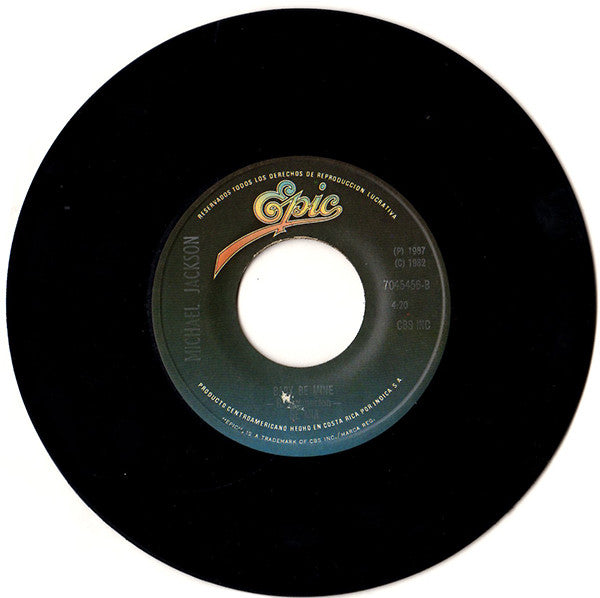 Michael Jackson – I Just Can't Stop Loving You / Baby Be Mine [7" 45 RPM Single] (Usado)