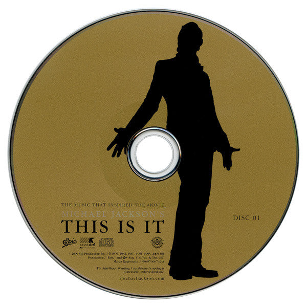 Michael Jackson – This Is It [CD Usado] 💿