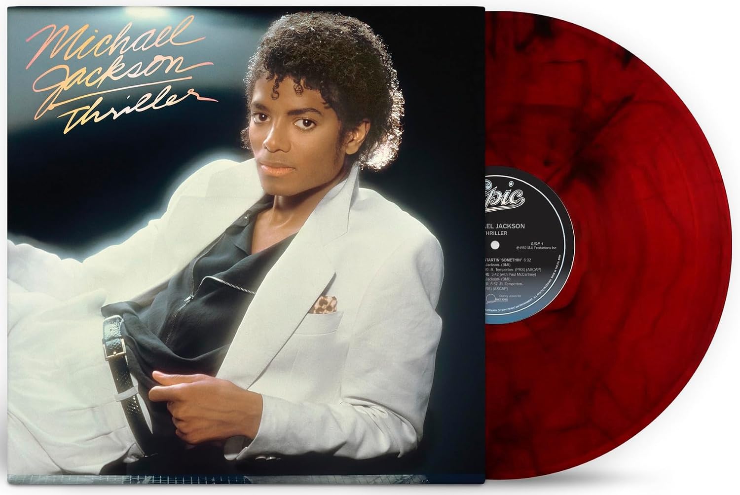 Michael Jaclson - Thriller [Limited Edition Red & Black Marble Vinyl] (Pre-Orden 30/10/2026)
