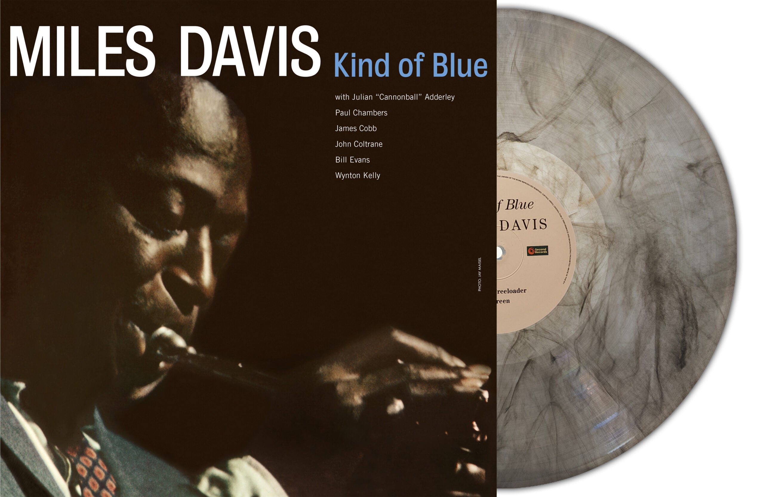 Miles Davis – Kind of Blue [Second Records Black/Grey Marble Vinyl] 🇺🇸