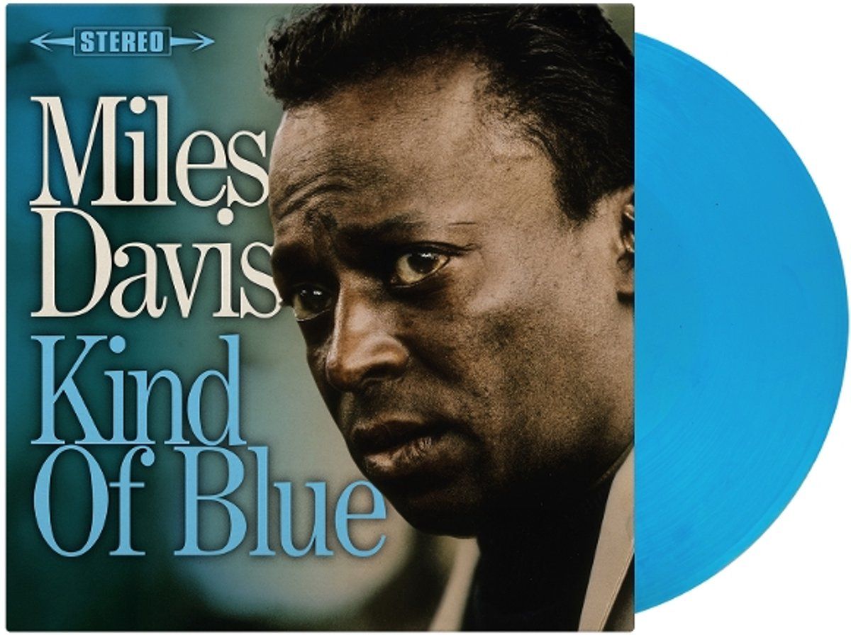 Miles Davis – Kind of Blue [Vinyl Passion Limited Edition Crystal Clear & Solid Blue Mixed Vinyl] 🇺🇸