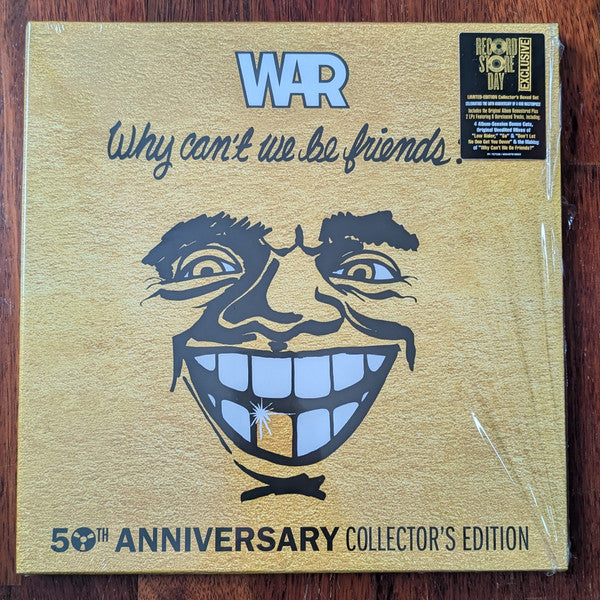 War – Why Can't We Be Friends (50TH Anniversary/Deluxe/3LP) 🇺🇸