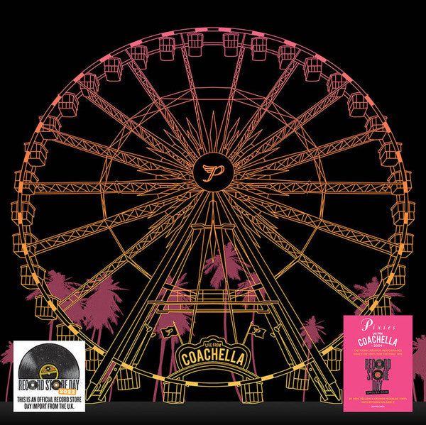 Pixies – Live at Coachella 2004 (140G/Orange & Yellow Marbled Vinyl/Etching D-side) 🇺🇸