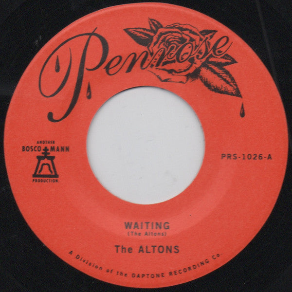 Altons – Waiting B/w Teach Me to Forget You 🇺🇸