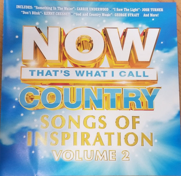 Various Artists – Now Country: Songs of Inspiration Vol. 2 [CD Nuevo] 💿 🇺🇸