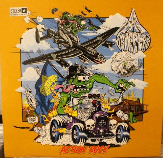 Drippers – Action Rock (Clear Yellow/Green Splatter Vinyl) 🇺🇸