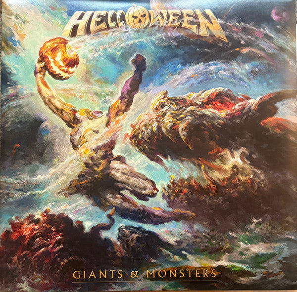 Helloween – Giants & Monsters (Sunlight Yellow Marble Vinyl/2LP/Etching D-side) (I) 🇺🇸
