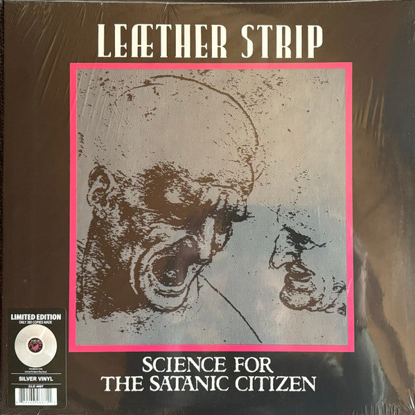 Leaether Strip – Science for the Satanic Citizen (Silver Vinyl) 🇺🇸