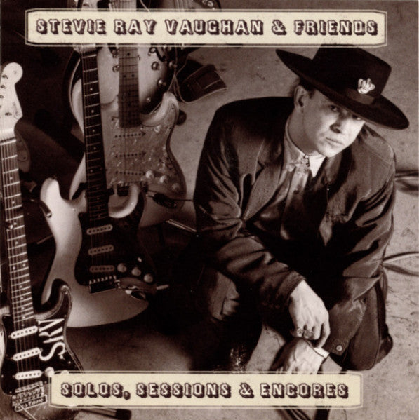Stevie Ray & Friends Vaughan – Solos, Sessions & Encores (2LP/180G/TRANSLCUENT Blue Vinyl) 🇺🇸