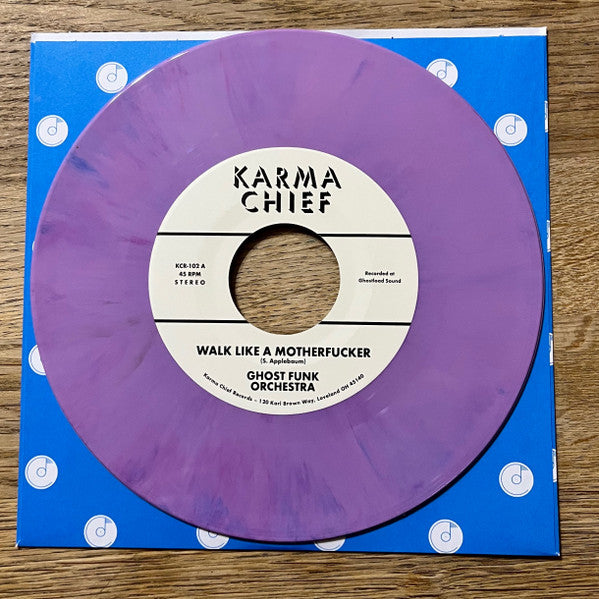 Ghost Funk Orchestra – Walk Like a Motherfucker / Isaac Hayes (Opaque Purple 7INCH) 🇺🇸