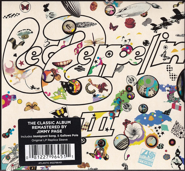 Led Zeppelin – Led Zeppelin III [CD Nuevo] 💿 🇺🇸
