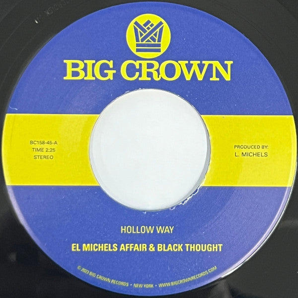 El Michels Affair & Black Thought – Hollow Way / I'm Still Somehow 🇺🇸
