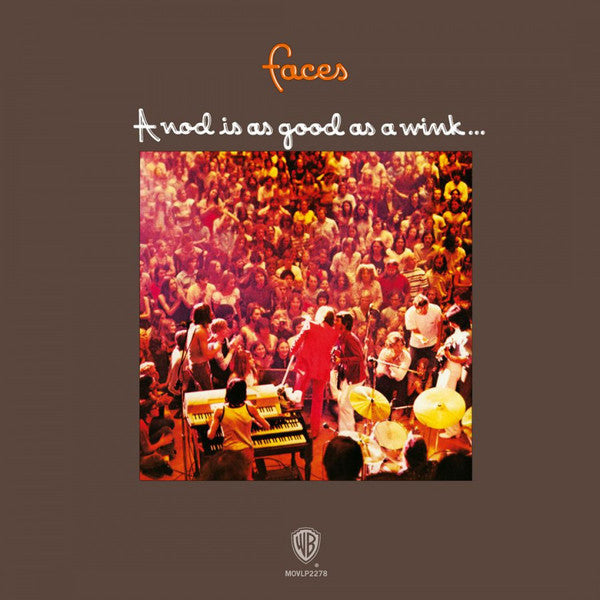 Faces – Nod is as Good as Wink...to Blind Horse (180G/Giant Poster) 🇺🇸
