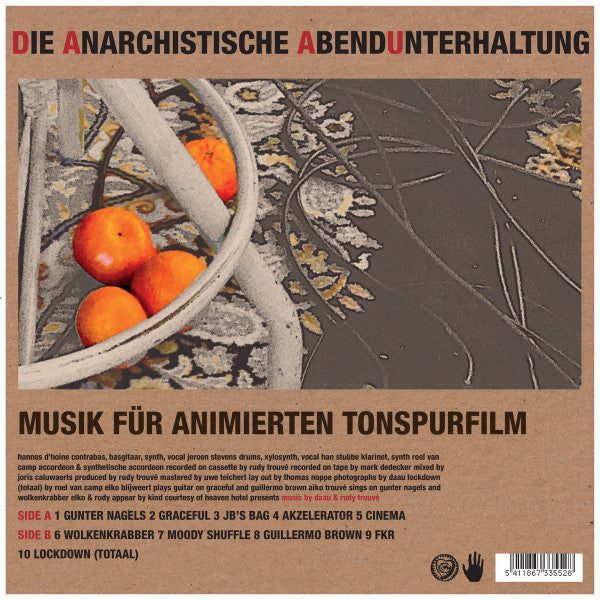 Die Anarchistische Abendunterhaltung (Daau) with Rudy Trouve – Musik Fur Animierten Tonspurfilm 🇺🇸