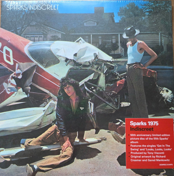 Sparks – Indiscreet (50TH Anniversary Picture Disc) 🇺🇸
