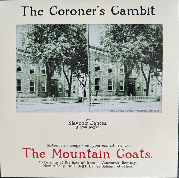 Mountain Goats – Coroner's Gambit (Kandy Korn Hybrid Yellow Vinyl) 🇺🇸