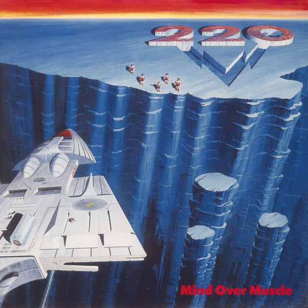 220 Volt – Mind Over Muscle (1480G/Blue, White & Black Marbled Vinyl) 🇺🇸