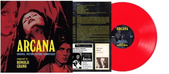 Romolo Grano – Arcana OST (Clear Red Vinyl/Insert) (I) 🇺🇸