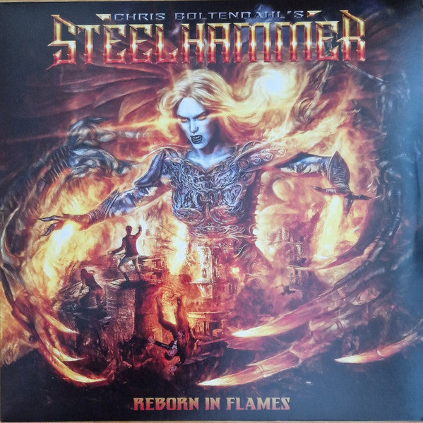 Chris Bohltendahl's Steelhammer – Reborn in Flames (Yellow/Orange/Black Vinyl) 🇺🇸
