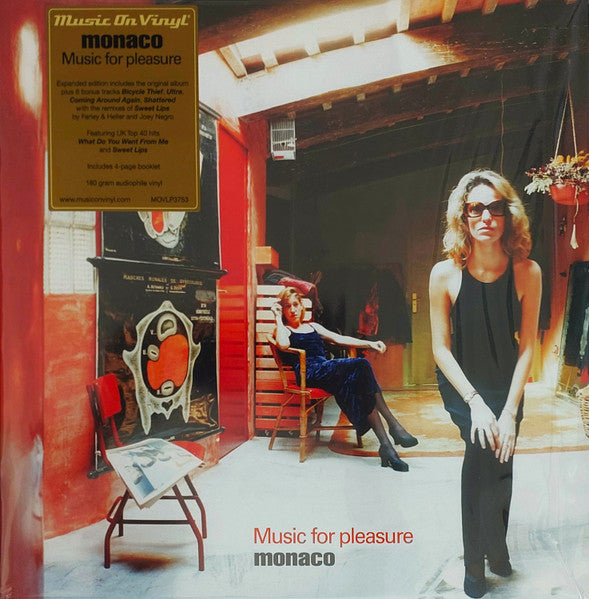 Monaco – Music for Pleasure (Expanded) (2LP/180G) 🇺🇸