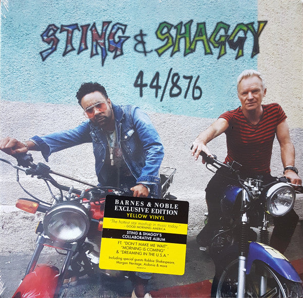 Sting & Shaggy – 44/876 (Yellow Vinyl) 🇺🇸