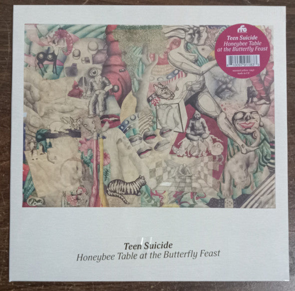 Teen Suicide – Honeybee Table at the Butterfly Feast (Mustard Yellow Vinyl) 🇺🇸