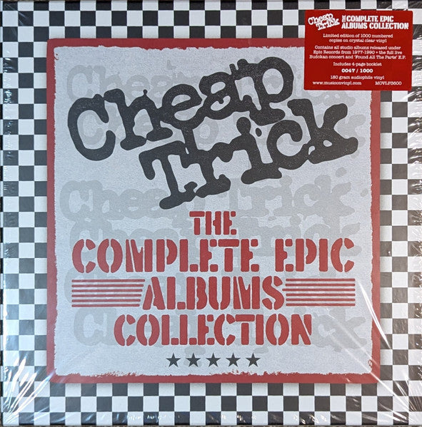 Cheap Trick – Complete Epic Albums (14LP/Crystal Clear Vinyl/180G) 🇺🇸