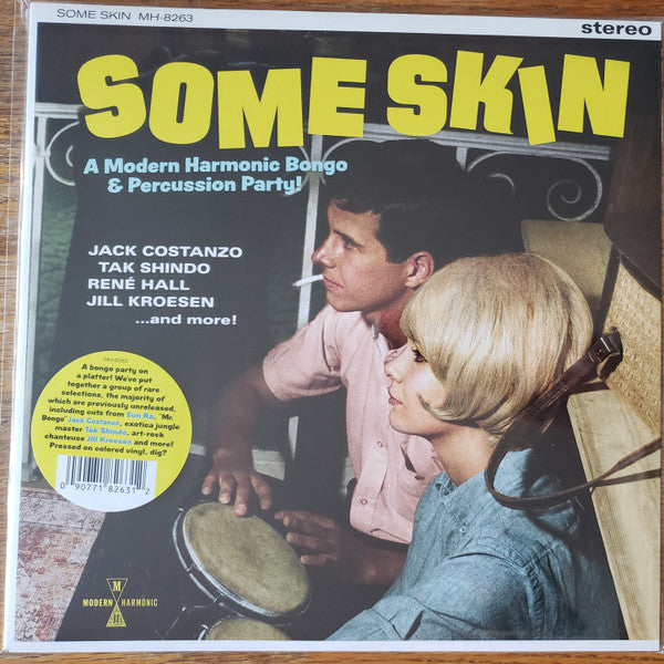 Various Artists – Some Skin: a Modern Harmonic Bongo & Percussion Party (Yellow Vinyl) 🇺🇸