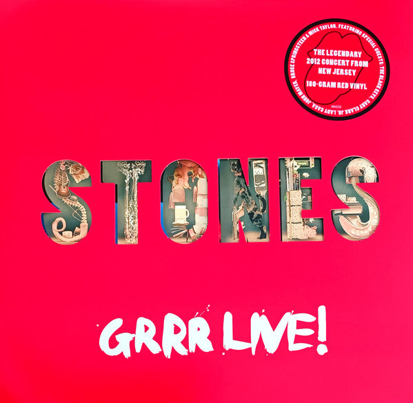 Rolling Stones – Grrr Live! (Red Vinyl/180G/3LP) 🇺🇸