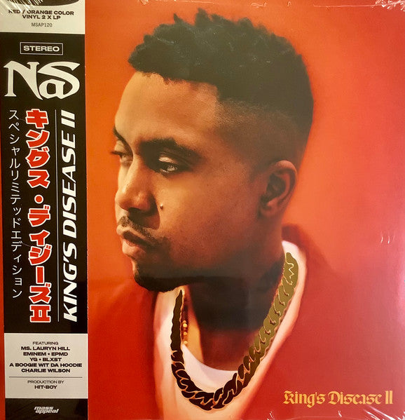 Nas – King's Disease II (Red & Tangerine Colored Vinyl/2LP) 🇺🇸
