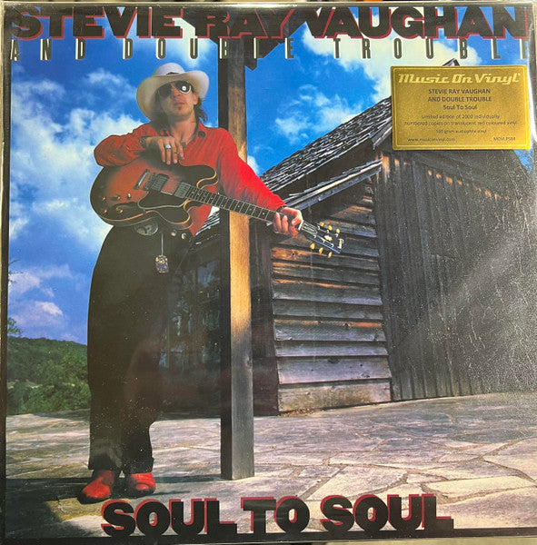 Stevie Ray Vaughan – Soul to Soul (180G/Translucent Red Vinyl) 🇺🇸