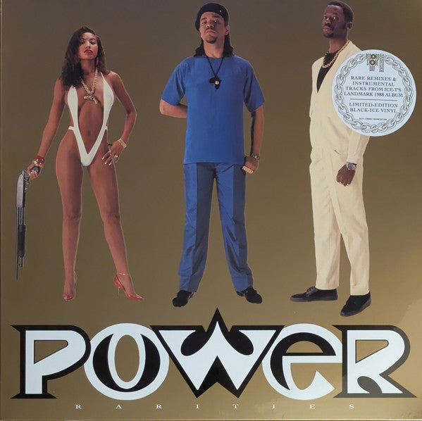 Ice-t – Power Rarities (Black Ice W/ White Splatter Vinyl) (RSD) 🇺🇸