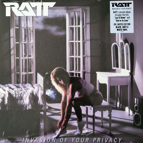 Ratt – Invasion of Your Privacy (Black/Grey/White Vinyl) 🇺🇸