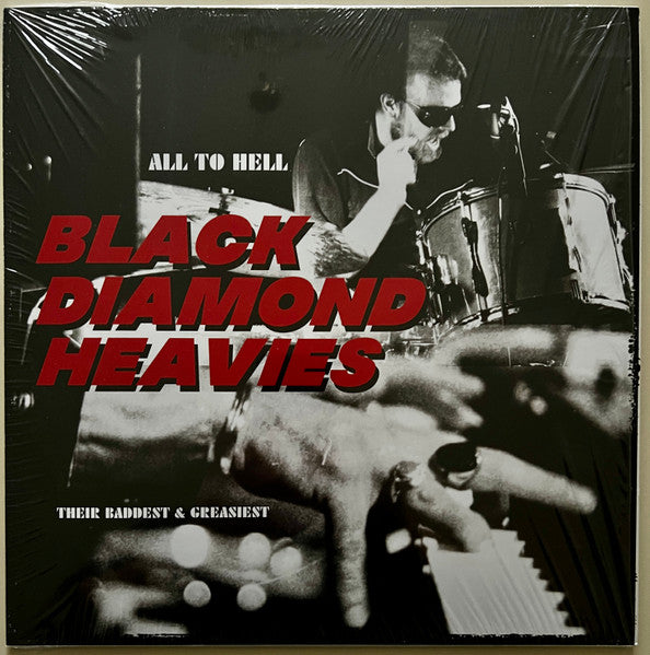 Black Diamond Heavies – All to Hell / Their Baddest & Greasiest (Clear Orange Vinyl) 🇺🇸