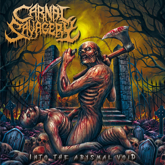 Carnal Savagery – Into the Abysmal Void (Yellow Vinyl) 🇺🇸