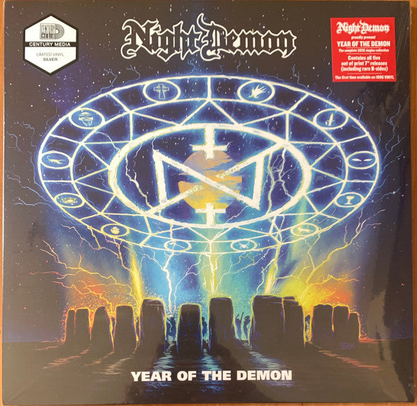 Night Demon – Year of the Demon (Silver Vinyl) 🇺🇸
