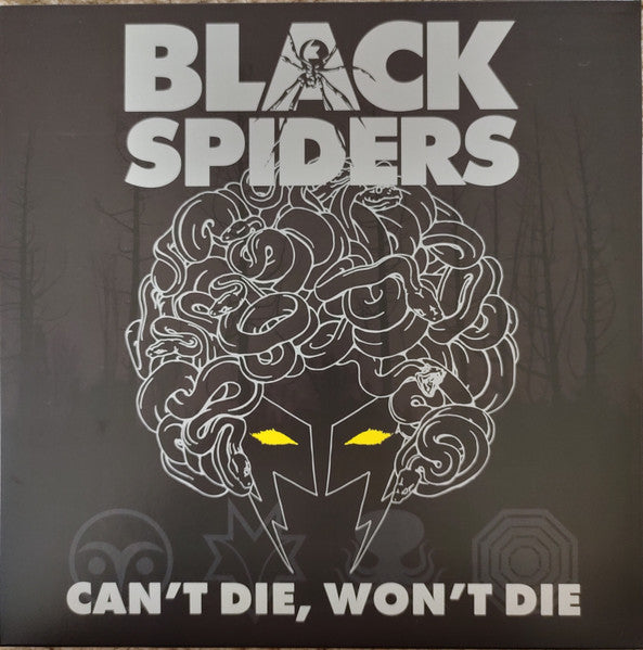 Black Spiders – Can't Die, Won't Die (Color Vinyl) (Import) 🇺🇸