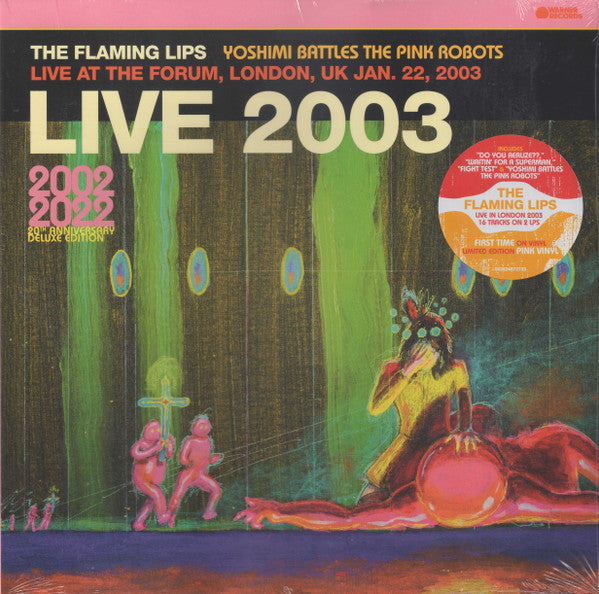 Flaming Lips – Live at the Forum, London, UK (1/22/2003) (Pink Vinyl) 🇺🇸