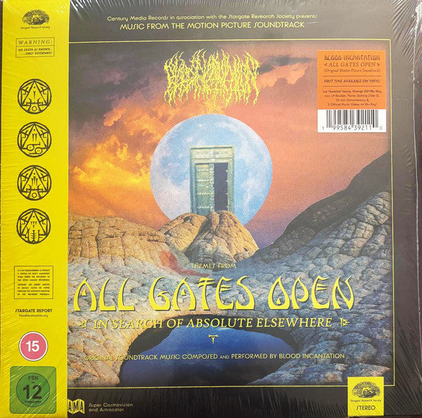 Blood Incantation – All Gates Open (OST) (Transp. Orange Vinyl/2lp/blu-ray) 🇺🇸