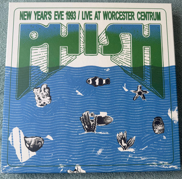 Phish – New Year's Eve 1993, Live at Worcester Centrum (5LP/180G/Seaweed + Water Vinyl/Deluxe BOX) 🇺🇸